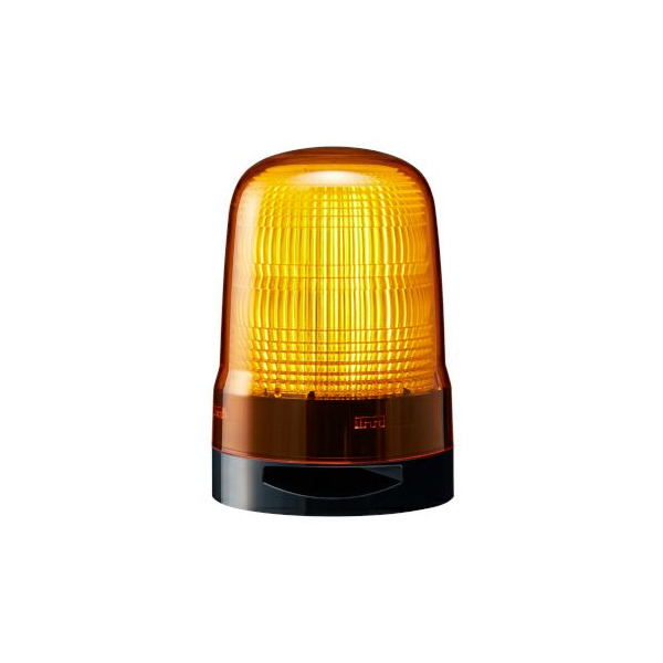 Яパトライト 【SL10-M2KTB-Y】黄 書きあらわす灯 AC100-240V φ100粍 2点穴開びゃく 呼びりんあり