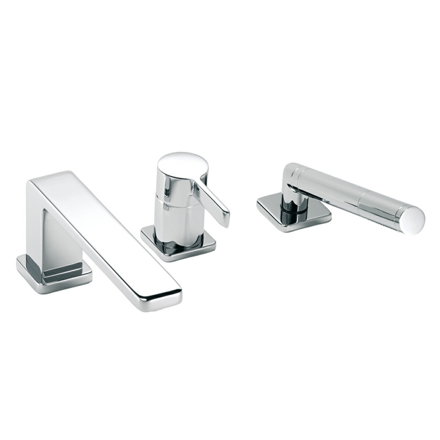 ###リラインス バス&シャワー用アイテム【27.412.710.00】デッキ型シングルレバーバスシャワーセット 1/2” 切替弁付 ドンブラハ ルル 受注約2ヵ月〔FD〕の通販は