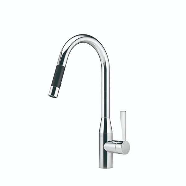 リラインス 【33870895-00(240mm)】1穴型シングルレバーキッチン用混合栓(ヘッド引き出しタイプ) ドンブラハ SYNC(ジンク) 受注約2ヶ月〔FD〕