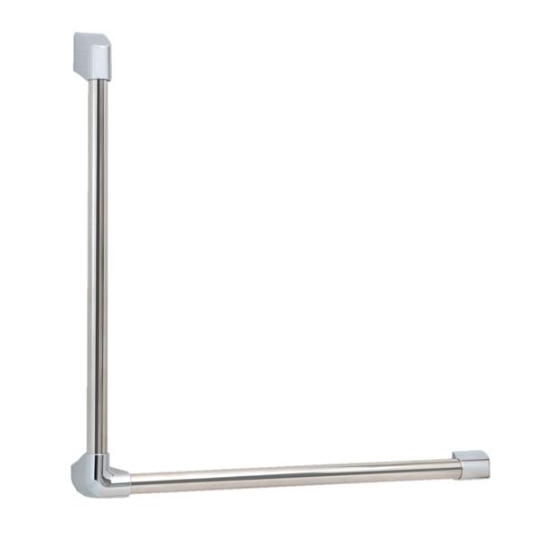 リラインス アクセサリー【R8907LCH-600x600A】ニギリバー L型 L/R共用 600mm ネジタイプA(六角タッピングネジ/コンクリート等)〔FD〕