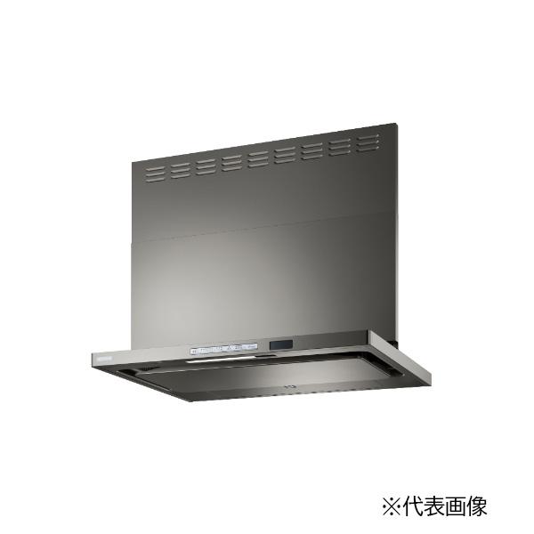 ●リンナイ レンジフード【TAG-REC-AP751GM】グレーメタリック TAGシリーズ クリーンフード(ノンフィルター・スリム型) 幅75cm スライド前幕板付属〔FH〕