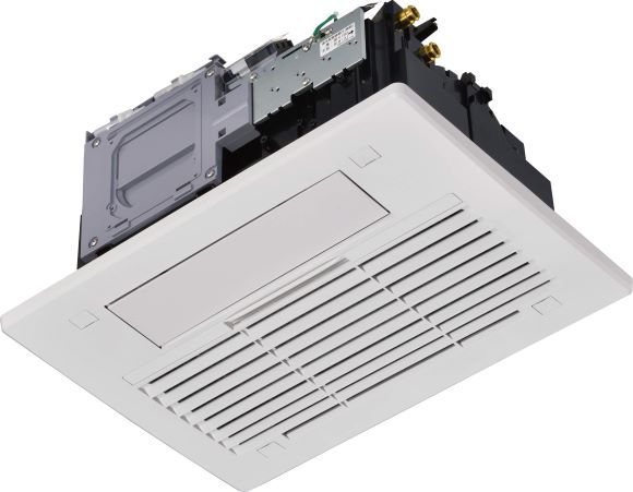 ●リンナイ 【RBH-C3301T】脱衣室暖房機 天井埋込型 開口コンパクトタイプ プラズマクラスターイオンなし 脱衣室リモコン付 (旧品番 RBH-C338T)〔GA〕