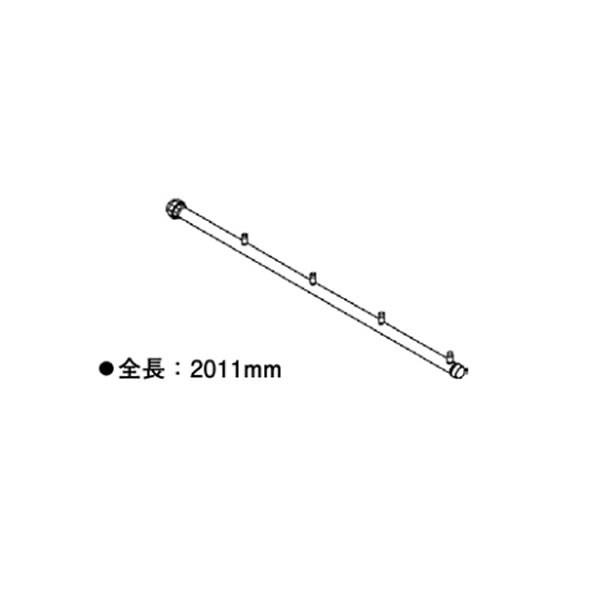 ###リンナイ 部材【UOP-SE50GHS-4S50A】(23-5737) ガス配管セット4S50 4台横設置専用(50A) Uボルトセット付〔GH〕