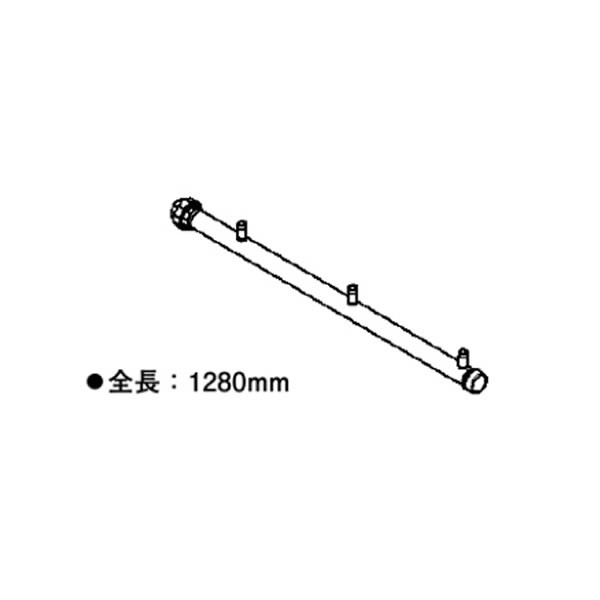 リンナイ 部材【UOP-SE50GHS-3SR50A】(23-5753) ガス配管セット3SR50 6台横設置専用(50A) Uボルトセット付〔GH〕