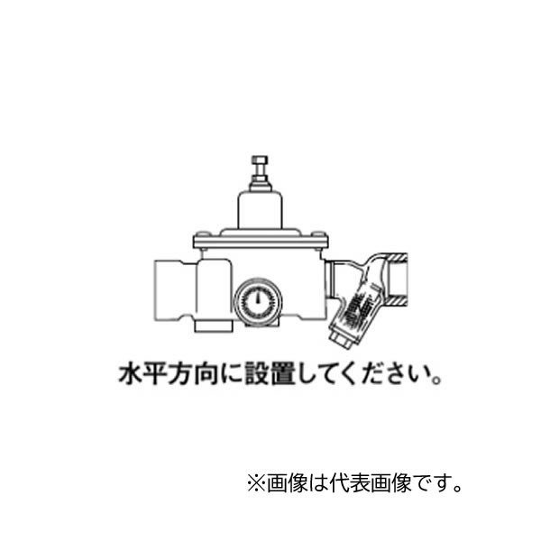 リンナイ 部材【UOP-PRV-32A3kM】(23-1380) 減圧弁 32A 水圧計付 ストレーナ付〔GH〕