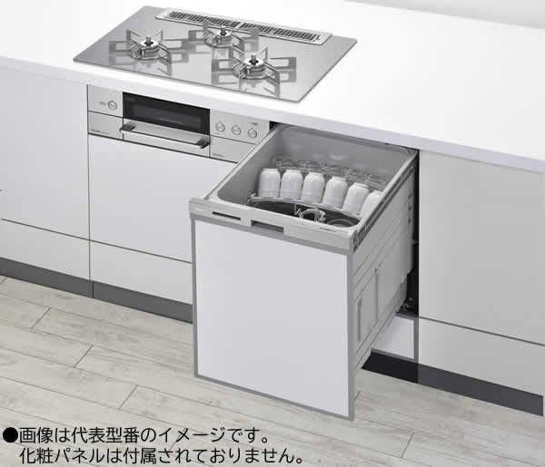 ###▽リンナイ 食器洗い乾燥機【RSW-D401LPA】深型スライドオープンタイプ 幅45cm ハイグレード ぎっしりカゴ 化粧パネル対応 (旧品番 RS