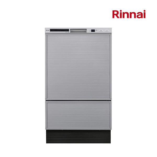###リンナイ 食器洗い乾燥機【RKW-F403C4-SV】シルバー フロントオープン 幅45cm 化粧パネル対応〔GB〕の通販は