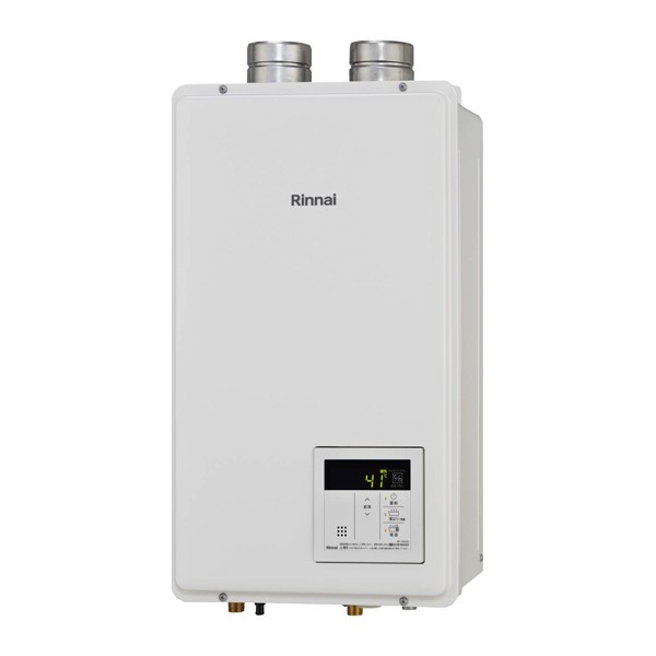 ###リンナイ ガス給湯器【RUX-E2000FFU(A)H】FF方式・上方給排気タイプ 屋内壁掛型 給湯専用 音声ナビ 20号 給湯・給水接続20A エコジョーズ〔IB〕