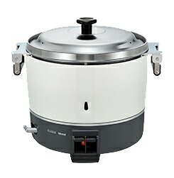 ●リンナイ 業務用ガス炊飯器【RR-300C】2.0〜6.0L 普及タイプ シンプル〔FJ〕