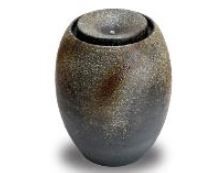 三栄水栓/SANEI【EW20-3】インテリア水琴窟(屋内用) 柄：青古信楽 受注生産〔▽〕