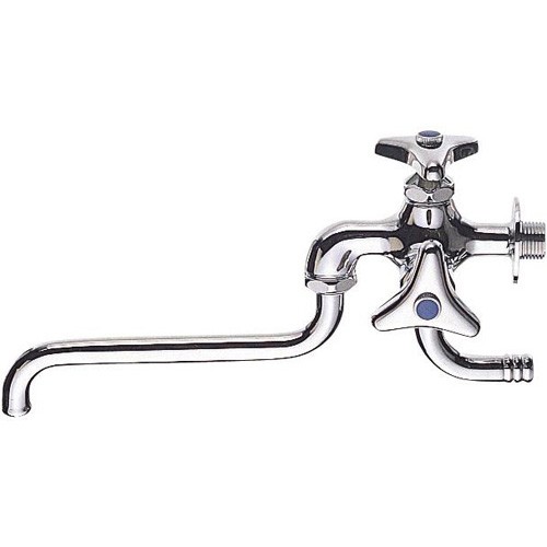 ▽◆15時迄出荷OK!三栄水栓/SANEI 水栓金具【E10A-13】二口自在水栓