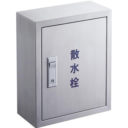 三栄水栓/SANEI【R81-2-300X250】カギ付散水栓ボックス (壁面用) 受注生産〔FA〕