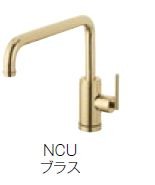 ≧三栄水栓/SANEI 水栓金具【K87410JV-NCU-13】シングルワンホール混合栓 ブラス 受注生産〔EA〕