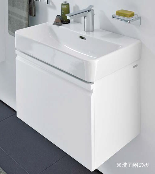 ●三栄水栓/SANEI【SL810964-W-104】洗面器 水栓取付穴ワンホールタイプ オーバーフロー付 laufen pro S〔FA〕