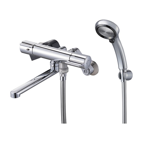 ▽三栄水栓/SANEI 水栓金具【SK18CT6】サーモシャワー混合栓(FBストップ) ウルトラファインバブル〔▽〕の通販は