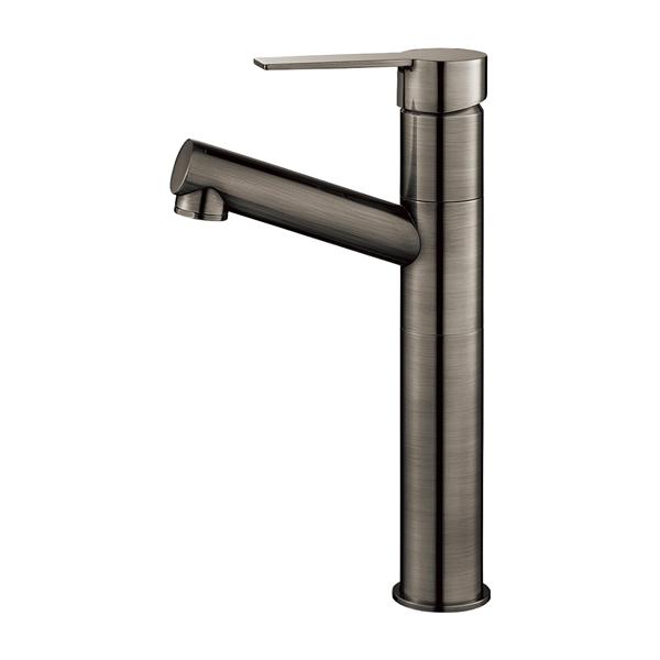 ###∠三栄水栓/SANEI 水栓金具【K475ENJKZ-2T-SJP】琥珀 シングルワンホール洗面混合栓 ポップアップなし column 寒冷地 受注生産〔GA〕の通販は