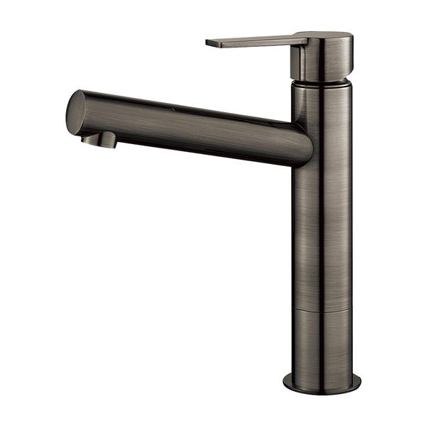 ###∠三栄水栓/SANEI 水栓金具【K4750ENJK-1T-SJP】琥珀 シングルワンホール洗面混合栓 ポップアップなし column 寒冷地 受注生産〔GA〕の通販は