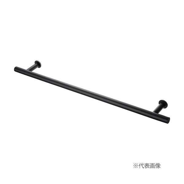 三栄水栓/SANEI【W5718-600-MD】タオル掛 マットブラック〔FA〕 31,075円