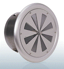 西邦工業【SLD200】室内用換気口アルミ製レジスター・防虫網付・スライド式・防火ダンパー付〔HF〕の通販は