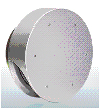 西邦工業【SNUD125】薄型フード・金網型3メッシュ・防火ダンパー付外壁用アルミ製換気口・薄型フラットフード〔HF〕の通販は