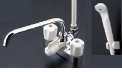 【美品】TOTO 2ハンドルシャワー金具 TMS27型 Amazon | TOTO 浴室用 台付2ハンドルシャワー金具（一時止水
