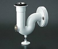 TOTO パブリック向け【T37PGEP】掃除流し用Pトラップ排水金具〔HG〕