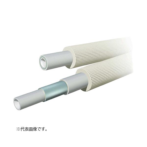 ●タブチ/TBC 【UPC13 HONT-20 20M】(60010668) 被覆アルミ三層管耐候アイボリー 保温材付ドライフレックスパイプ 呼び径13 保温材厚20mm 20m 受注生産〔HF〕
