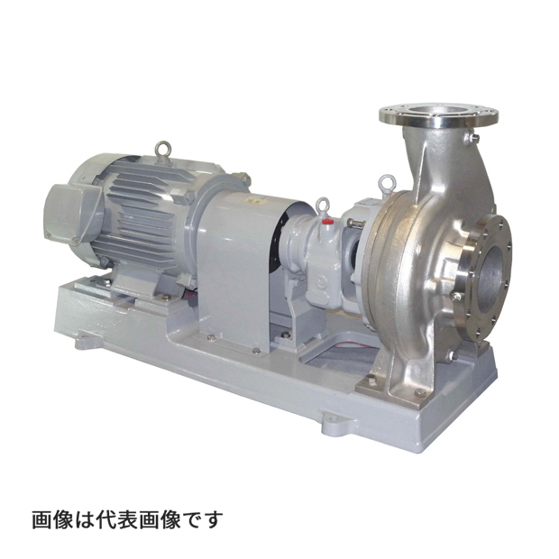 ●寺田 テラダポンプ 【TUFS-25-1.5kW】うず巻きポンプ TUFS形(2極) SCS13/SUS304 グランドパッキン式 モーターなし 口径25mm 受注生産〔FJ〕