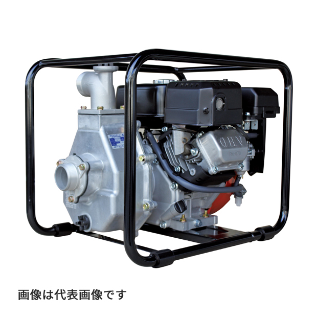 ###寺田 テラダポンプ 【EMH-50GB】セルプラエンジンポンプ EMH形 中圧用 口径50mm 出力3.4kW〔FJ〕の通販は