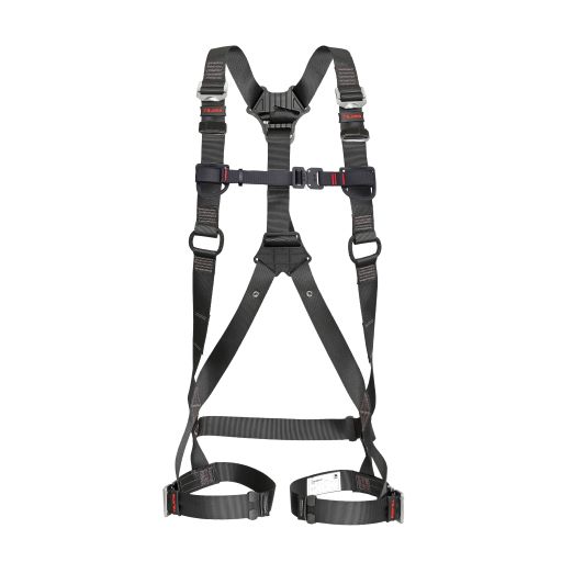 ∀タジマ/TAJIMA 【AZSL-BK】黒 Lサイズ ハーネスZS 硬質スチール製バックル 水平腿ベルト (4975364261212)