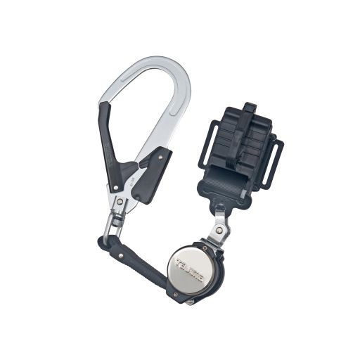 ∀タジマ/TAJIMA 【B1VR150-TL2】胴ベルト用ランヤード VR150縦型 L2 巻取式 ロックあり フリー スチールフック (4975364266033)の通販は