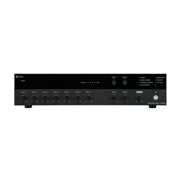 ●Яティーオーエー/TOA 音響機器【A-3606D】PAアンプ 60W 2局