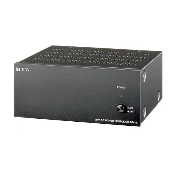 ●Яティーオーエー/TOA セキュリテイシステム【CC-5941B】24V 電源アダプター