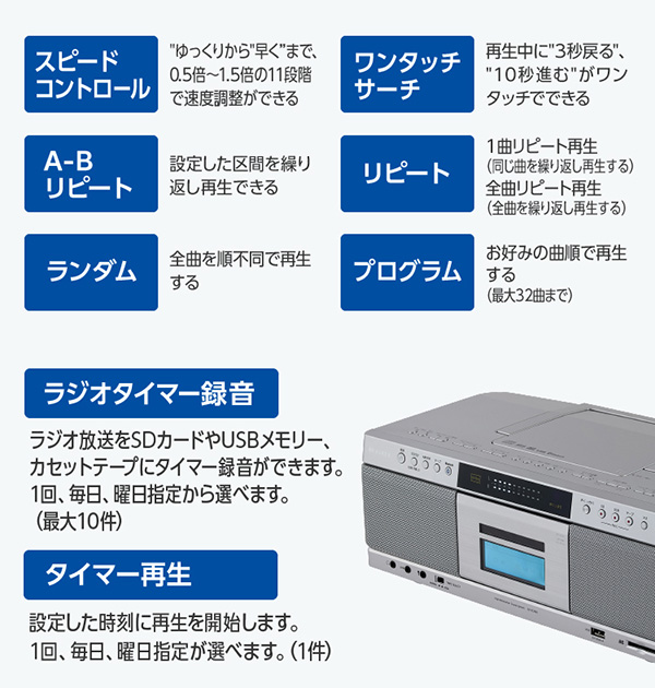 ω東芝 オーディオ【AX-KCR90(S)】シルバー ハイレゾ対応SD/USB/CD
