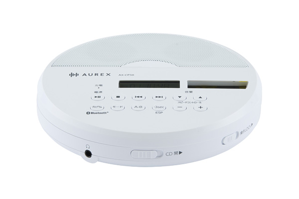 ω東芝 オーディオ【AX-CP50(W)】CDプレーヤー AUREX(オーレックス) Bluetooth ホワイト (旧品番 TY-P50(W))_1