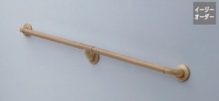 TOTO 手すり【TS136GFY12】インテリア・バー Fシリーズ ソフトメッシュタイプ 長さ：1200mm 握り径：φ32mm 受注約1週〔HB〕