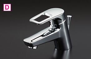 TOTO ユーティリティ用水栓金具【TL431Z】寒冷地 洗面所用 シングルレバー混合栓(湯側角度規制) 受注約2週〔HG〕