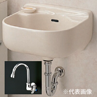 TOTO セット品番【SK500+T131AUN13 C】マルチシンク(小形) 横水栓 床