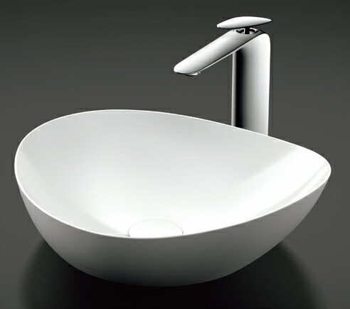 ###TOTO セット品番【LS903#NW1+TLP03301JA】カウンター式洗面器 ベッセル式 ホワイト 台付シングル混合水栓(エコシングル) 壁排水金具(Pトラップ)の通販は