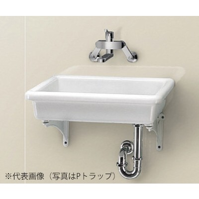 ###TOTO セット品番【SK7+TKS05315J】陶器製流し 給水栓 壁排水金具(Pトラップ) 樹脂プラグ(10個入り)