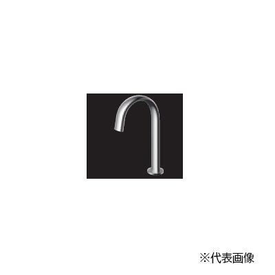 πTOTO 【TLE24007J】台付自動水栓(スパウト部) アクアオート コンテンポラリタイプ(オーバル) 湯ぽっと(小型電気温水器)専用自動水栓〔HC〕