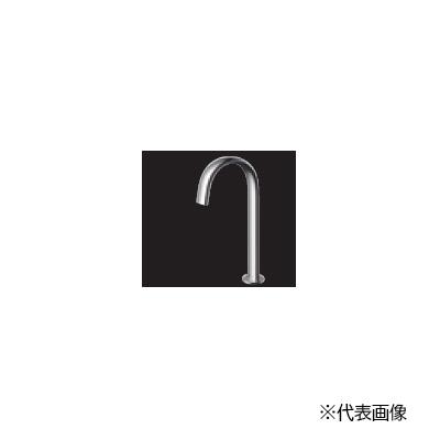 πTOTO 【TLE24008J】台付自動水栓(スパウト部) アクアオート コンテンポラリタイプ(オーバル) 湯ぽっと(小型電気温水器)専用自動水栓〔HC〕