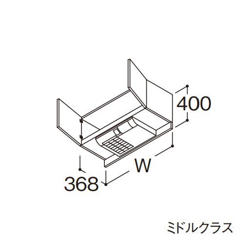 ###TOTO 【LWFB075ADG1】快適涼暖ウォールキャビネット ミドルクラス オクターブ 間口750mm 受注約1週〔GA〕