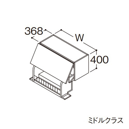 ###TOTO 【LWFB075AUG1】クイック昇降ウォールキャビネット ミドルクラス オクターブ 間口750mm 受注約1週〔GA〕