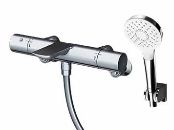∞◆15時迄出荷OK！TOTO 浴室用水栓金具【TBV01S02JA】(TBV01404JC+TBW01006JA) グローバル水栓 壁付サーモスタット混合水栓 コンフォートウェーブ めっき (旧品番 TBV01S02J)の通販は
