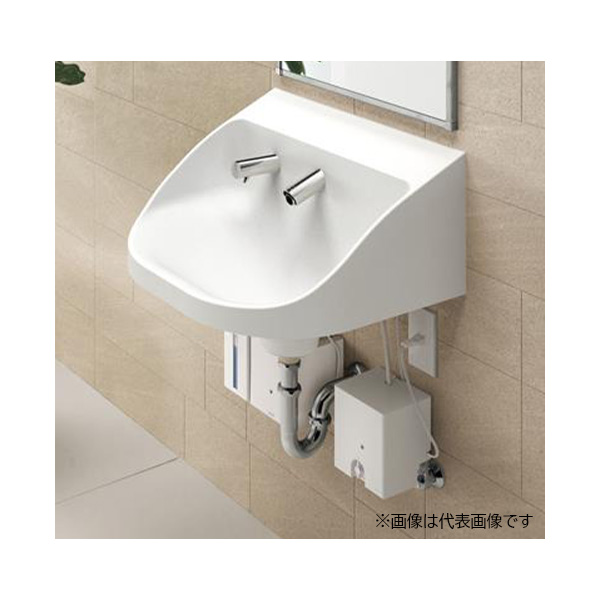 ○TOTO 病院用洗面器(樹脂製)【MRS104EPAR】自動水栓(AC100V