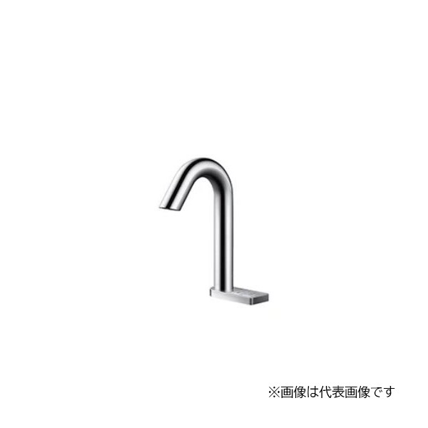 ###TOTO 水栓金具【TLE33501JA】アクアオート 台付自動水栓 JIS対応品 グースネック AC100Vタイプ 単水栓 (手動スイッチ) 受注約2週 (旧