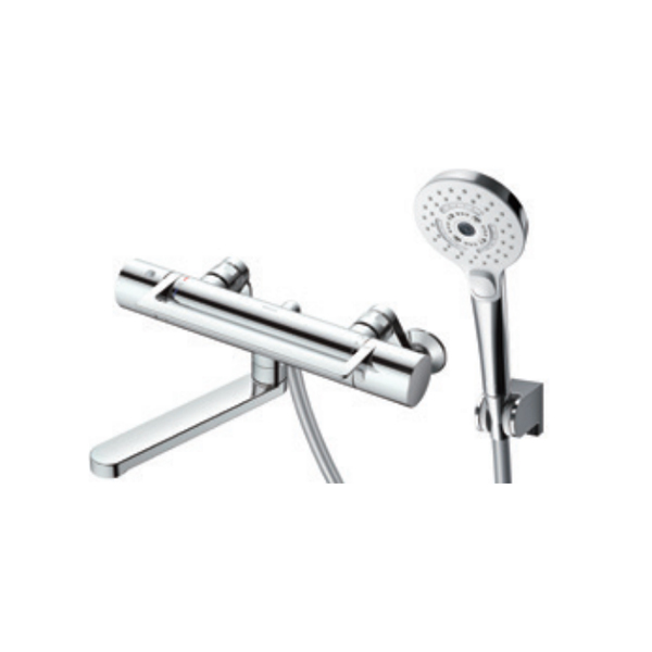 ∞◆15時迄出荷OK！TOTO 浴室用水栓金具【TBV03456J】GGシリーズ 壁付サーモスタット混合水栓(アーチハンドル) コンフォートウェーブ 3モード・ミスト めっきの通販は