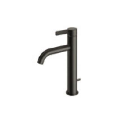 TOTO 洗面所用水栓金具【TLG11303J#MBL】マットブラック GFシリーズ 台付シングル混合水栓 1穴 ワンプッシュ式 スパウト140mm 受注約4週〔FG〕