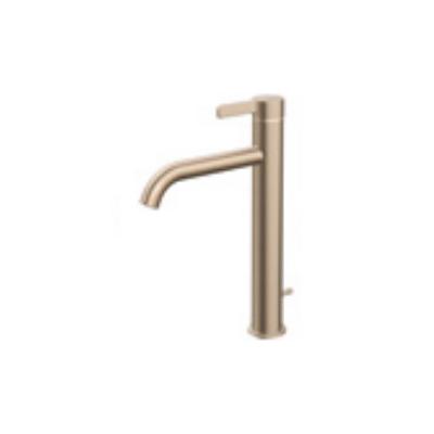 TOTO 洗面所用水栓金具【TLG11305J#BBR】ブラッシュドブロンズ GFシリーズ 台付シングル混合水栓 1穴 ワンプッシュ式 スパウト170mm 受注約4週〔FG〕